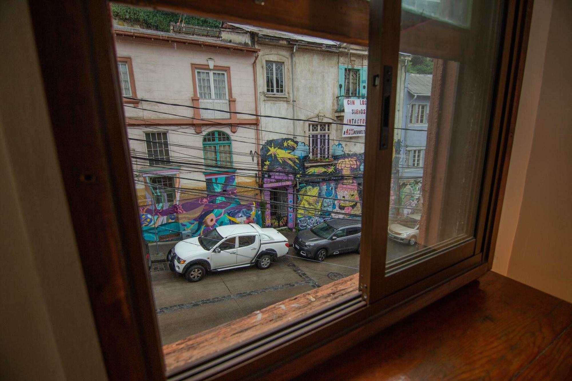 La Casa Del Puerto, Hostal Cultural, Cerro Alegre Valparaíso Exterior foto